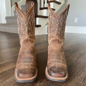 Shyanne Women’s Brown Western Boots -Square Toe